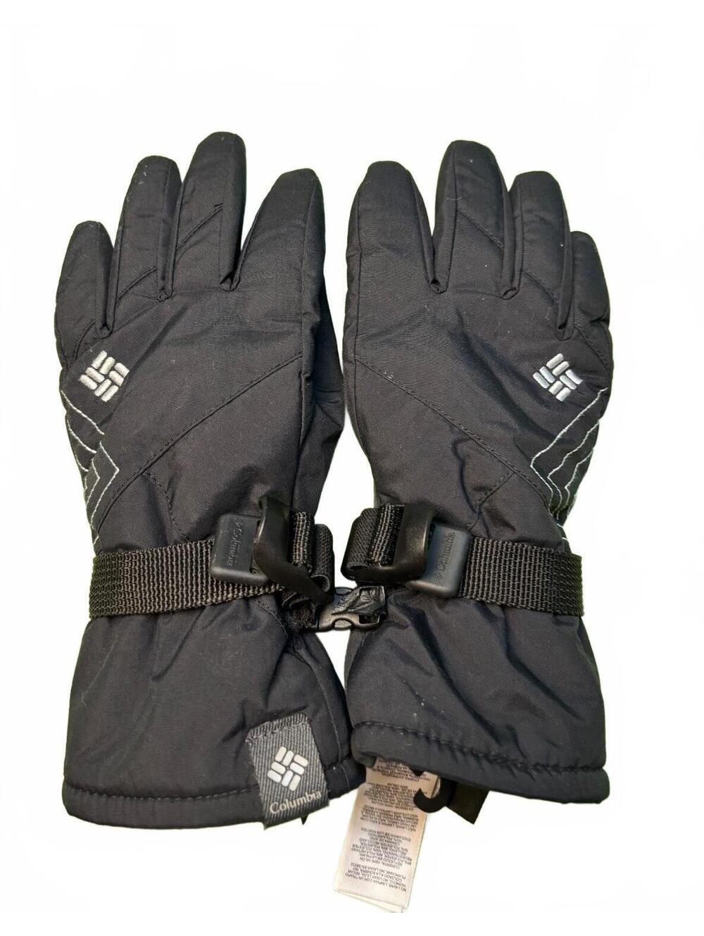 Columbia Youth XS Heated Gloves Black Waterproof Winter Ski
